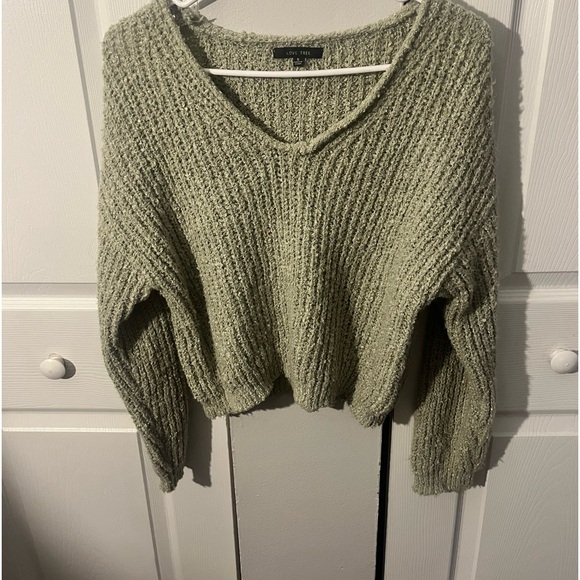 Tops - SAGE color long sleeve sweater size small
